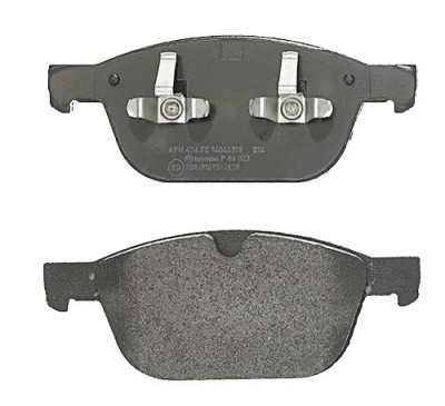 Колодки тормозные передние 17" VOLVO ХС60, XC90 \\ Brembo P86023