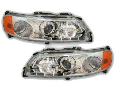 Комплект тюнингованных фар LED VOLVO S60,V70,XC70 \\ хром \\ Pro-Parts (Швеция)