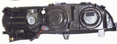 Комплект тюнингованных фар LED VOLVO S60,V70,XC70 \\ черные \\ Pro-Parts (Швеция)
