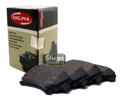 Тормозные колодки задние механический ручник 16' VOLVO S80 II, XC70 \\ сплошной диск \\ DELPHI LP1969