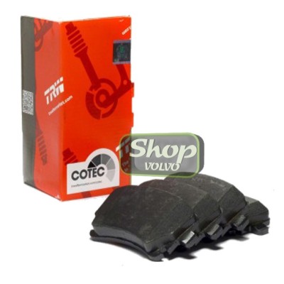 Тормозные колодки задние механический ручник 16' VOLVO S80 II, XC70 \\ сплошной диск \\ TRW GDB1708
