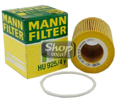 Фильтр масляный VOLVO XC70, XC90 B6324S, B6324S5 \\ обьем 3.2 L с 2007 г.в.\\ MANN HU925/4Y