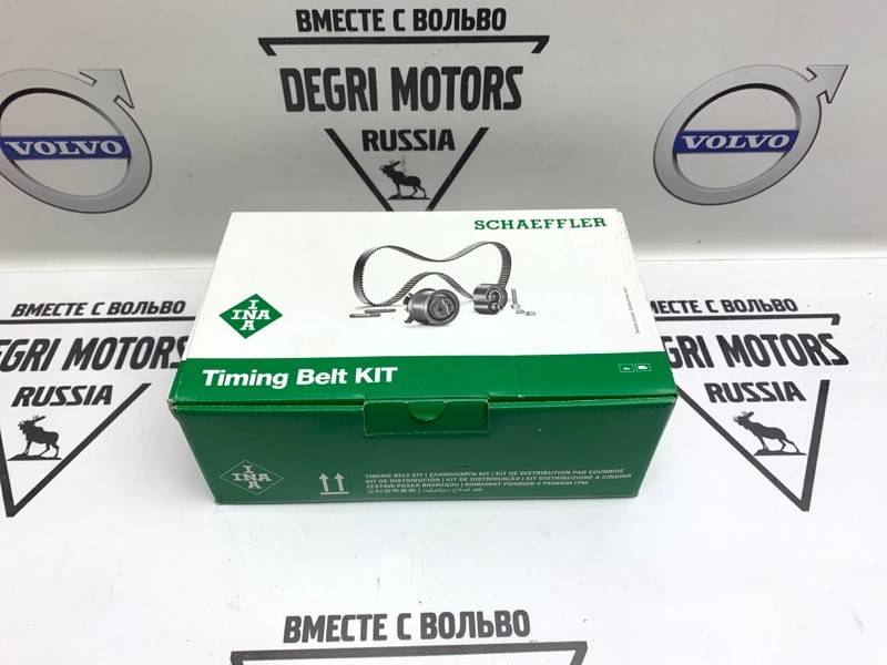 Комплект для ремонта ГРМ VOLVO C30 S40 V50 S60 S60 II S80 S80II V70 II XC70 XC60 ХС90 \\ 5 цилиндров дизель \\ INA 530 0582 10