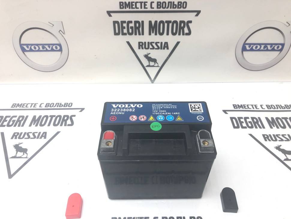 Аккумуляторная батарея вспомогательная АКБ 12V 10Ah 170A \\ VOLVO Original 32238082