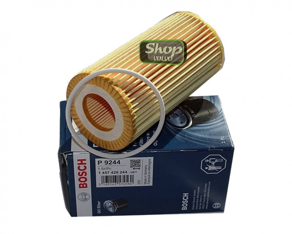 Фильтр масляный ВОЛЬВО S40 II, S60 II, S80 II, XC60, XC70 II, XC90 \\ B5204xx B5244xx \\ BOSCH 1 457 429 244