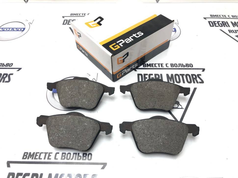 Тормозные колодки, передние 16&quot; усиленные ​Volvo S60, V70 II, XC70, XC90 \\ GParts VO30793231