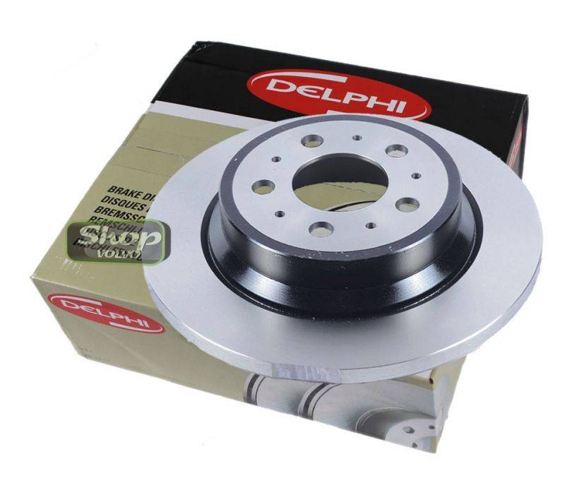 Диск тормозной задний S60 288mm, сплошной Делфиuj.jpg