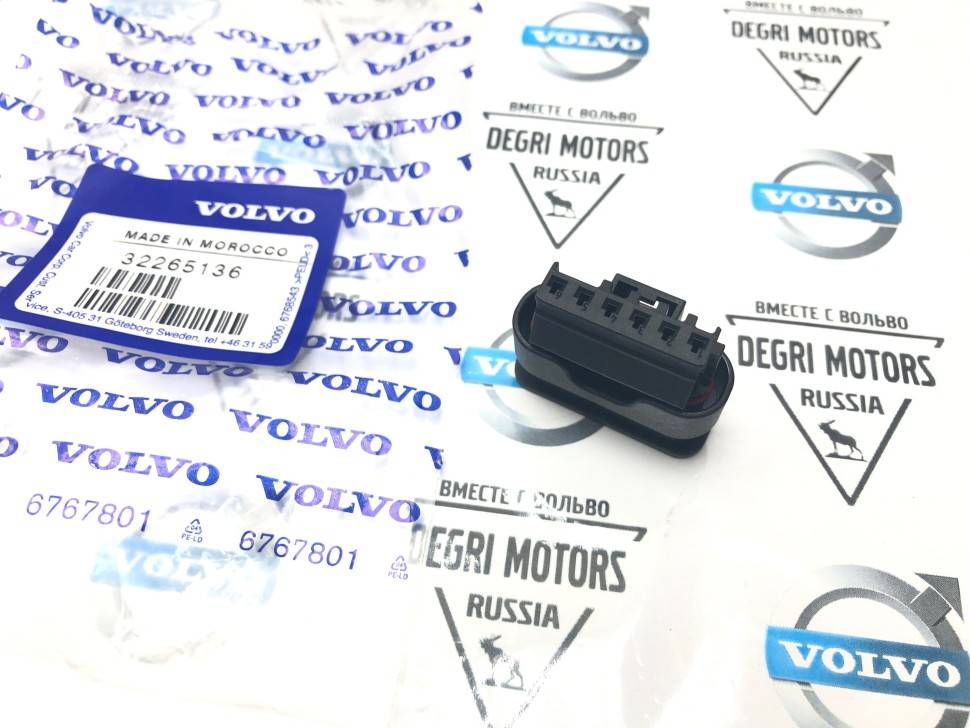 Корпус розетки 6/234.A, 6-POLE Насос подачи мочевины Volvo XC60 II, XC90 II, V90 II \\ VOLVO Original 32265136