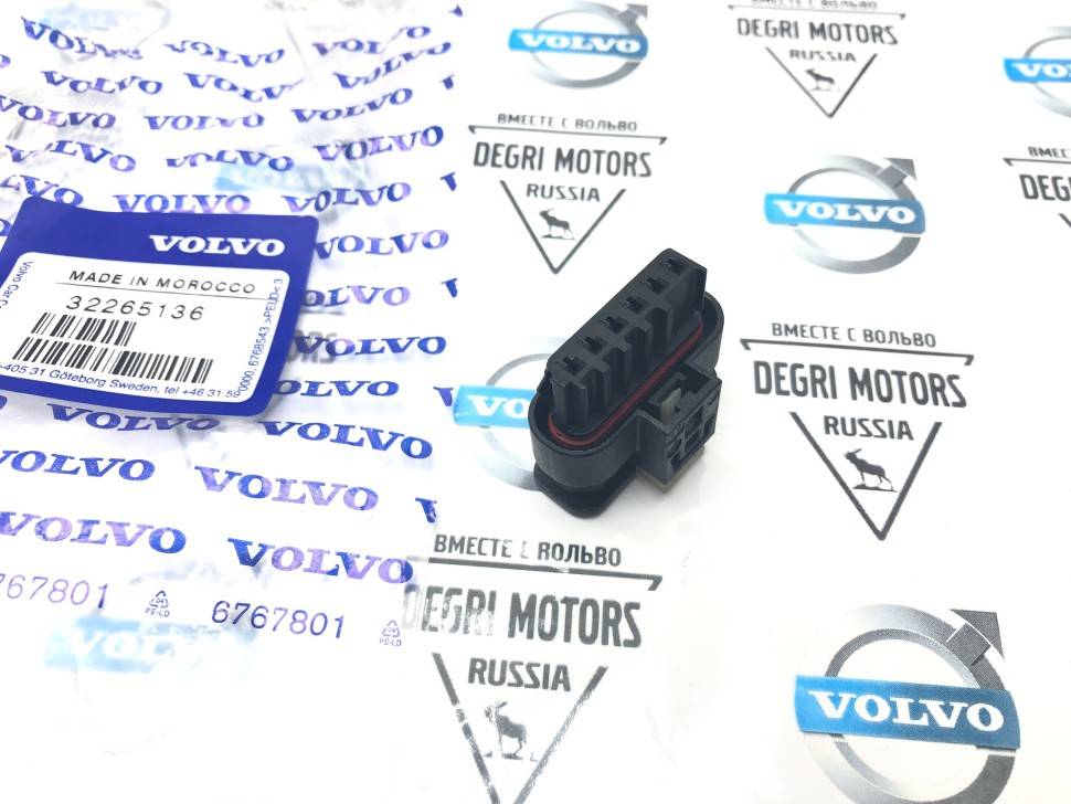 Корпус розетки 6/234.A, 6-POLE Насос подачи мочевины Volvo XC60 II, XC90 II, V90 II \\ VOLVO Original 32265136