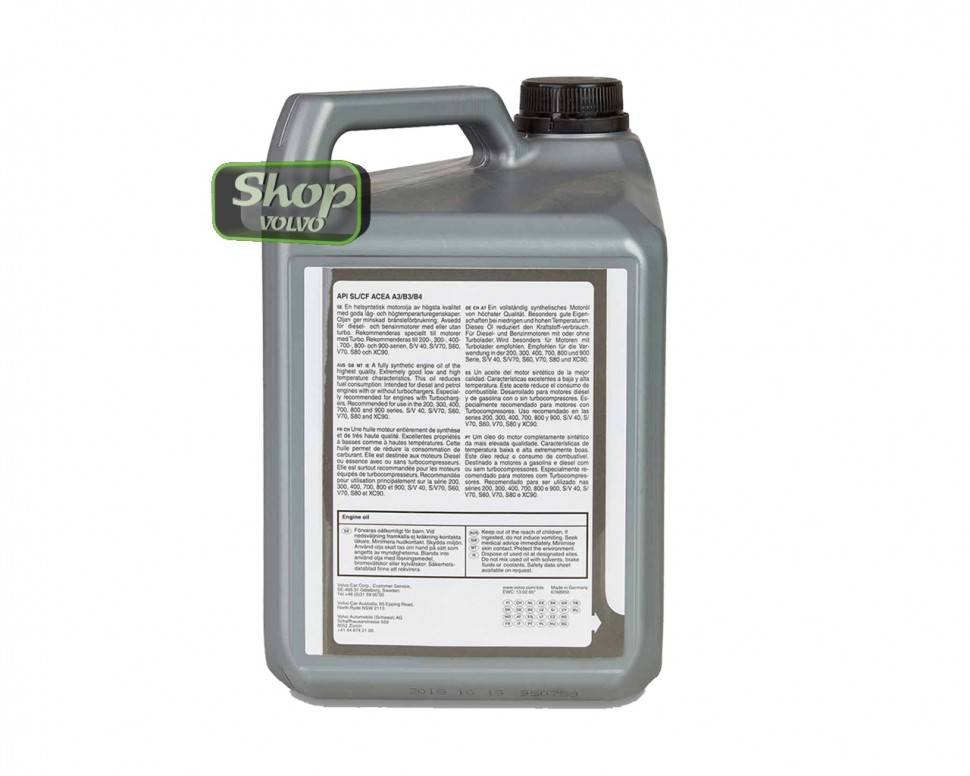 Синтетическое моторное масло Volvo 4л 5W-40 \\ VOLVO Original 1161631