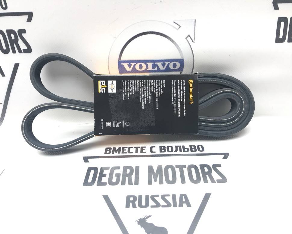 Ремень поликлиновой 6DPK1825 Volvo S60, S80, V70 II, XC70, XC90\\ CONTITECH 6DPK1825