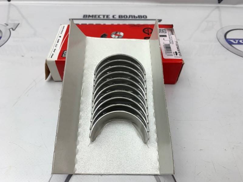 Вкладыши шатунные стандарт STD, комплект на 5 цилиндров VOLVO S80 ХС90 \\ D52XXxx** B52XXxx** \\ GLYCO 71-3754/5 STD