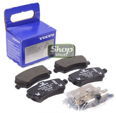 Тормозные колодки задние электрический ручник VOLVO S60 II, S80 II, XC70 \\ сплошной диск \\ VOLVO (Original) 30794555