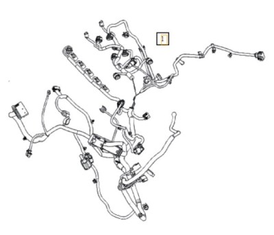 Жгут проводов двигателя VOLVO S80 II, XC60, XC70 II \\ VOLVO Original 30782412