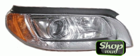 Стекло для правой фары VOLVO S80 II, XC70 II, V70 III \\ SWParts SW31353539-1