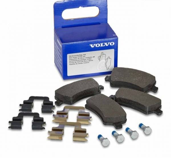 Тормозные колодки задние электрический ручник VOLVO S60 II, S80 II, XC70 \\ сплошной диск \\ VOLVO Original 32300258