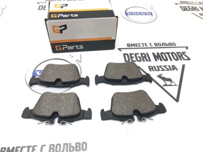 Колодки тормозные задние комплект Вольво XC90 II, XC60 II \\ 17 дюймов \\ GParts AC2112235