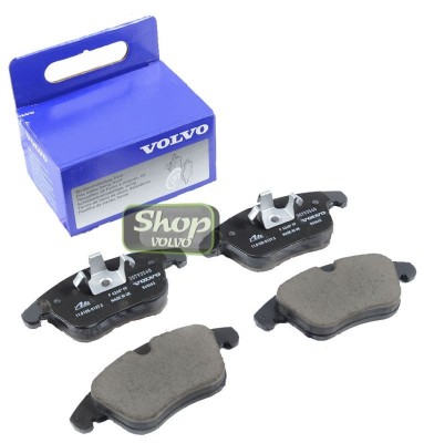 Тормозные колодки передние 16'' VOLVO S60 II, S80 II, XC70 II \\ VOLVO Original 30793540