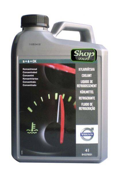 Антифриз 4 литра \\ готовый \\ VOLVO Original 31439724