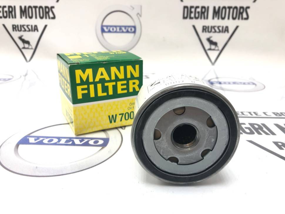 Фильтр масляный ВОЛЬВО S60 II, S80 II, XC60, XC70 II, V60, V70 III \\ B4164Sxx, B4164Txx \\ MANN W 7008