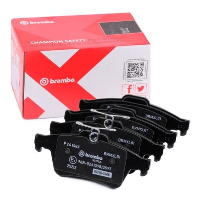 Колодки тормозные, задние \\ BREMBO P24148