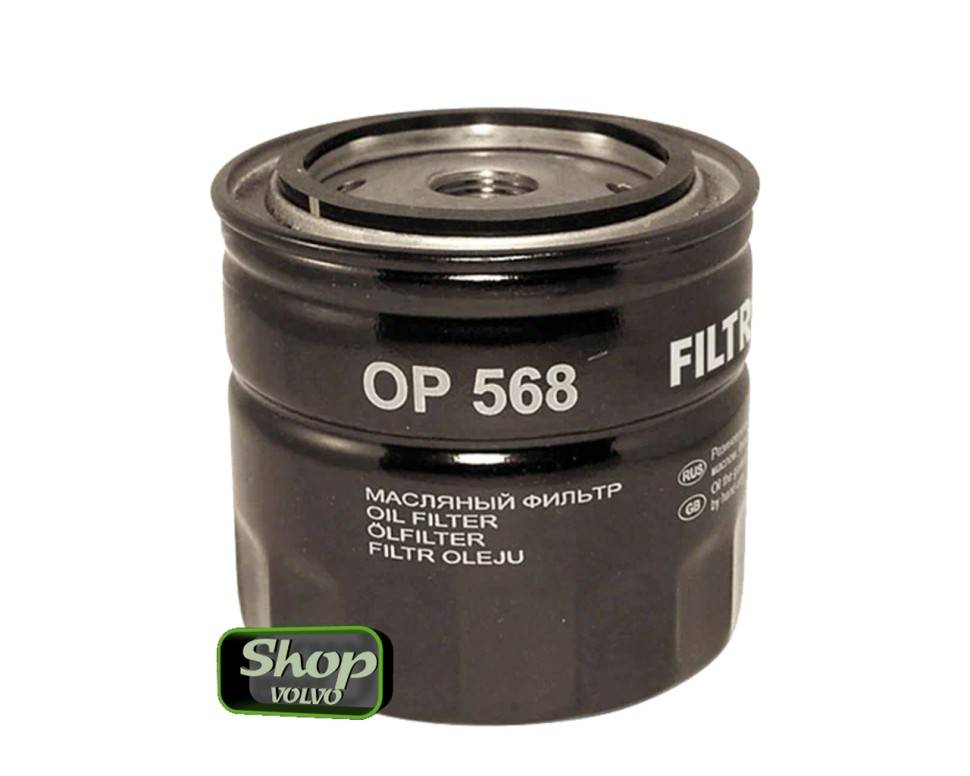 Фильтр масляный Вольво 240 740 940 S70 S40 \\ FILTRON OP568