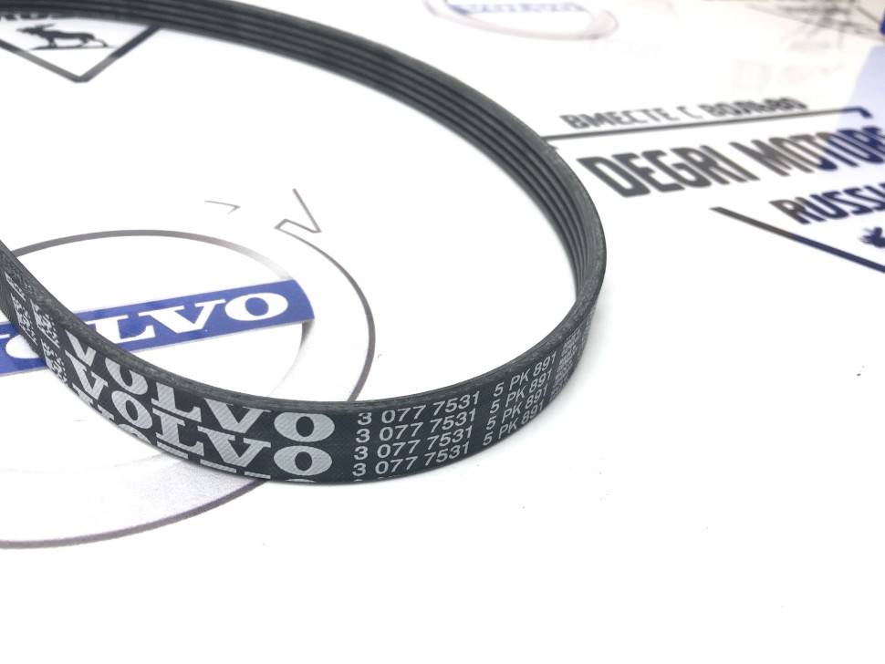 Ремень генератора приводной VOLVO S40 II, C30, V50, С70 \\ VOLVO Original 30777531