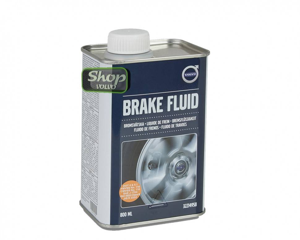 Жидкость тормозная 800мл Вольво все модели \\ VOLVO Original 32214958