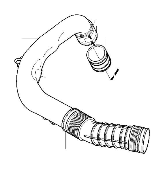 Патрубок воздушного фильтра Volvo S80 II, XC70 II, XC60 \\ VOLVO Original 31274767