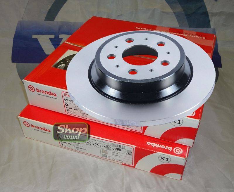 Диск тормозной задний S60 288mm, сплошной Брембоvg.jpg