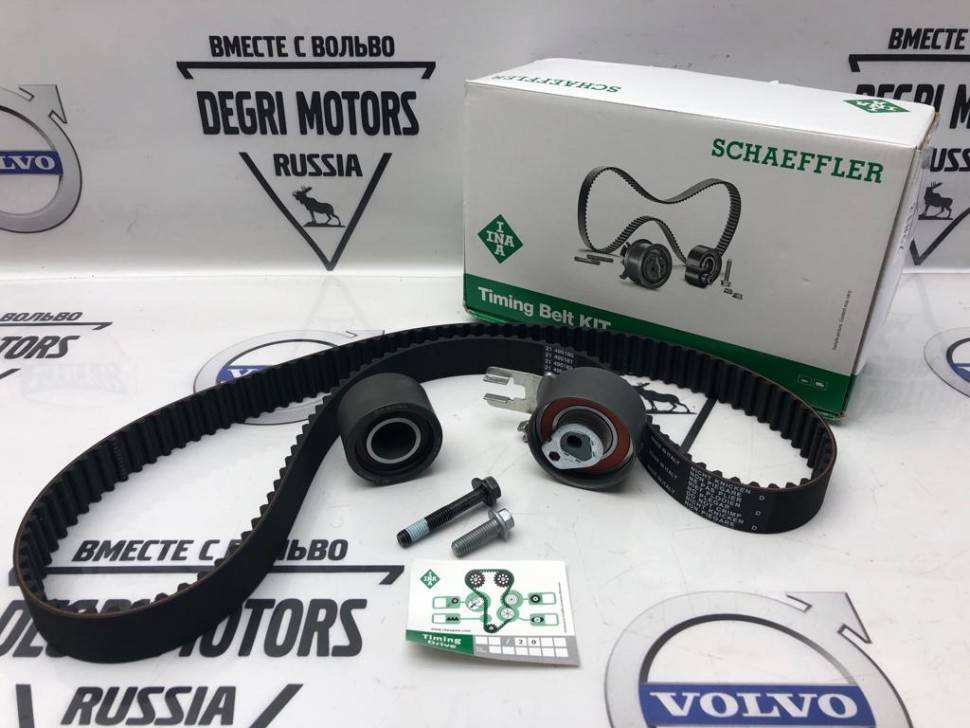 Комплект для ремонта ГРМ VOLVO S40 II, S60 II, S80 II, XC70, XC60, ХС90 \\ 5 цил. дизель \\ INA 530 0582 10