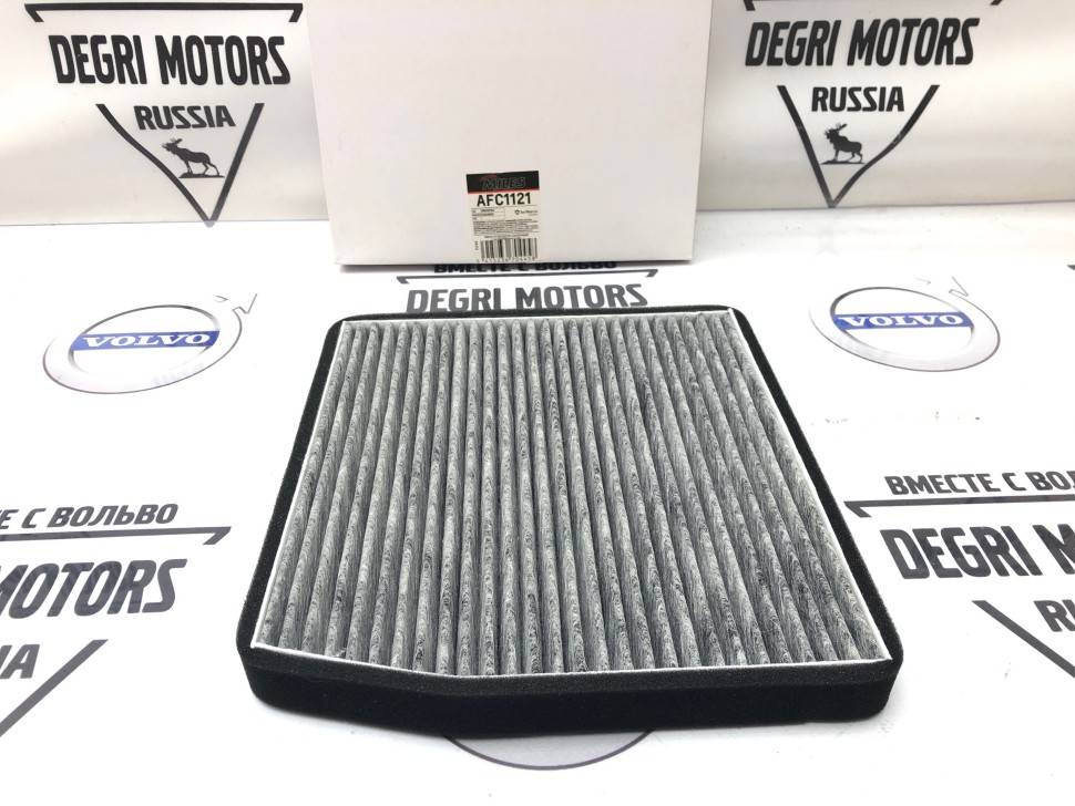 Фильтр салона VOLVO S60, S80, XC70, XC90 угольный \\ MILES AFC1121