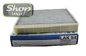 Фильтр салона угольный ВОЛЬВО S60,S70,V70,C70,S80,XC70,XC90 \\ с IAQS \\ MAHLE