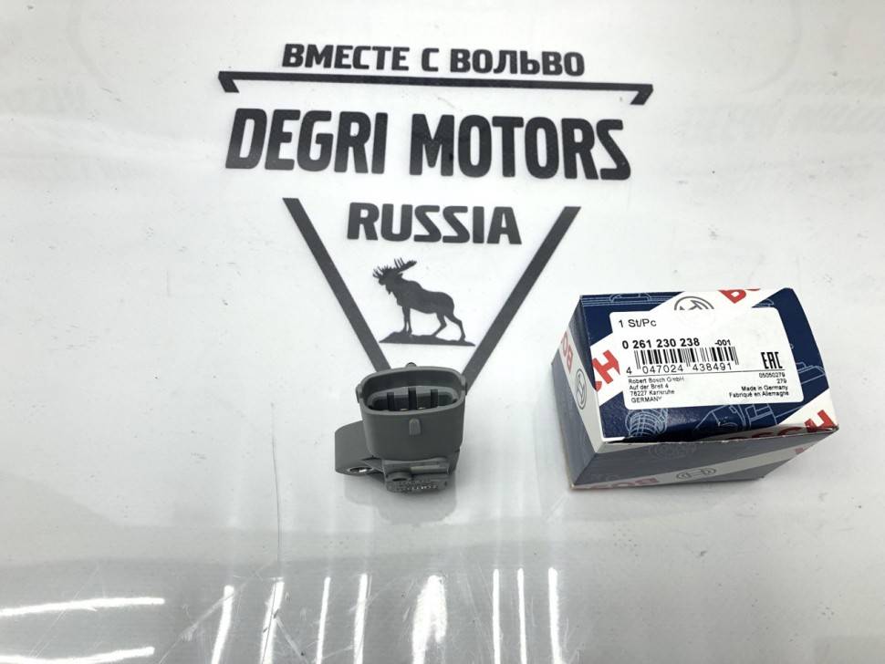 Датчик давления и температуры топлива Volvo S60, S80, XC70, XC90 \\ BOSCH 0 261 230 238