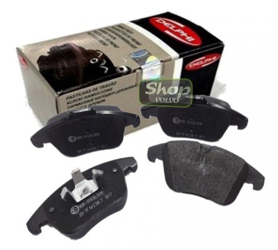 Тормозные колодки передние 17,5'' \\ VOLVO S80 07- \\ 336 мм \\ DELPHI LP1968