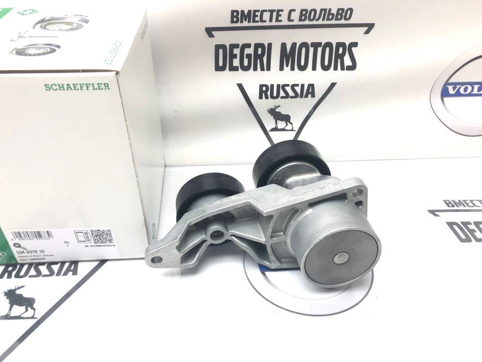 Натяжитель приводного ремня Дизель \\ ENG 349809- \\ VOLVO S60, S80, XC70, XC90 \\ INA 534 0319 10
