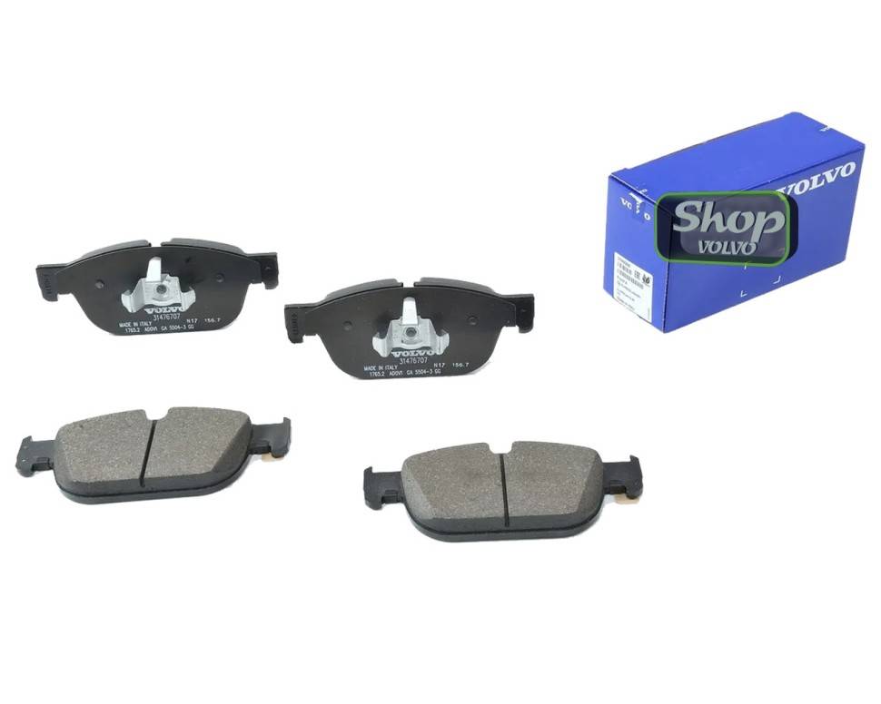 Колодки тормозные передние Вольво XC90 II, XC60 II \\ 18" дюймов \\ VOLVO (Original) 32373126, 32373186