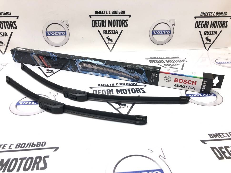 Щетки лобового стекла комплект AEROTWIN RETRO AR701S 650/500мм \\ BOSCH 3397007706