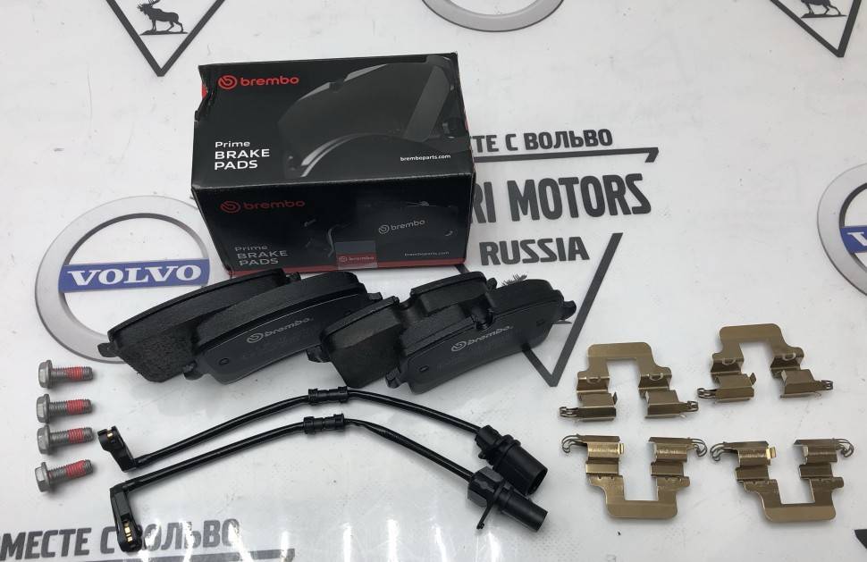 Колодки тормозные, комплект задний \\ BREMBO P85118