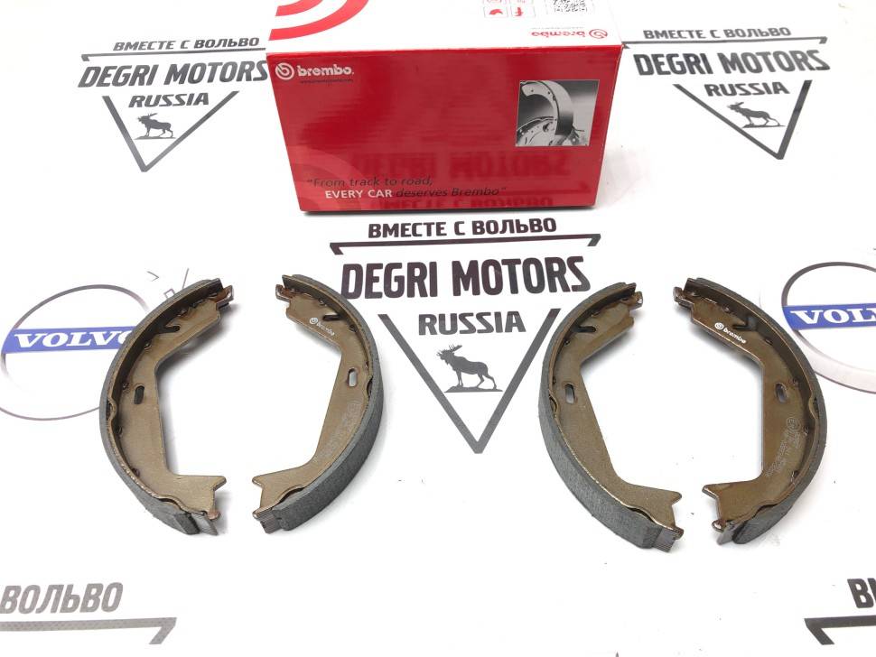 Тормозные колодки стояночного тормоза \\ VOLVO S60, V70, XC70, S80, XC70 II \\ BREMBO S86511