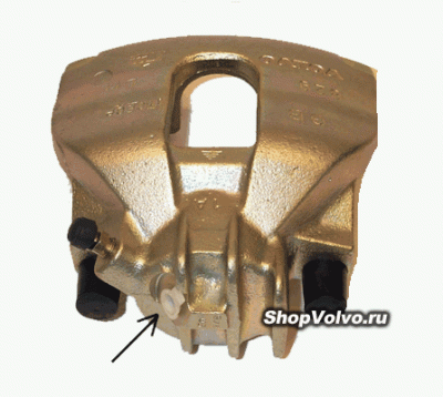 Суппорт передний левый \\ VOLVO S60, S80, XC70 L \\ NK (Германия)