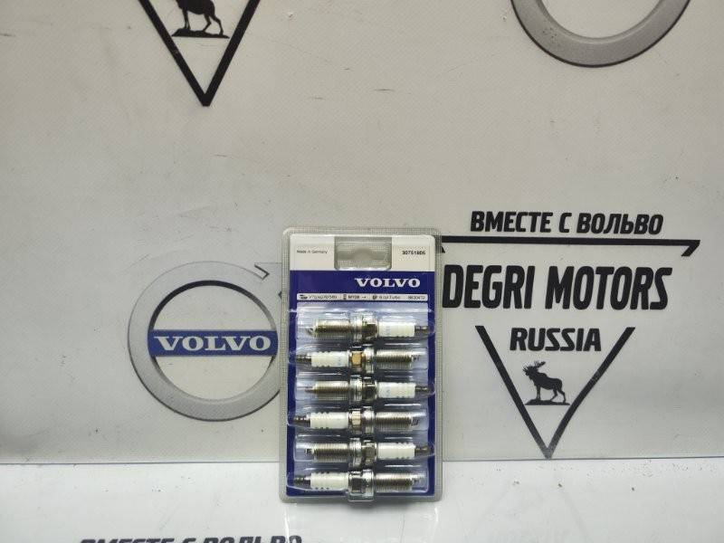 Комплект свечей зажигания 6 цилиндров TURBO VOLVO S80 II, V70 III, XC60 \\ В6304Т2 \\ VOLVO (Original) 30751805