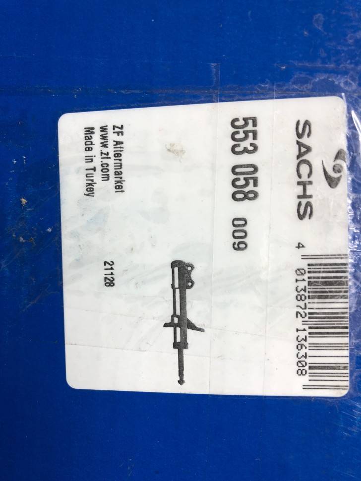 Амортизатор масляный передний \\ VOLVO 850 \\ 32-C10-0 \\ Sachs Германия 553 058