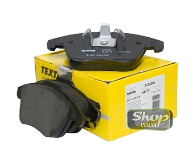 Тормозные колодки передние VOLVO S60 II, S80 II, V70 III, XC70 II, V60, 16,5" \\ 316 мм \\ TEXTAR 2414201