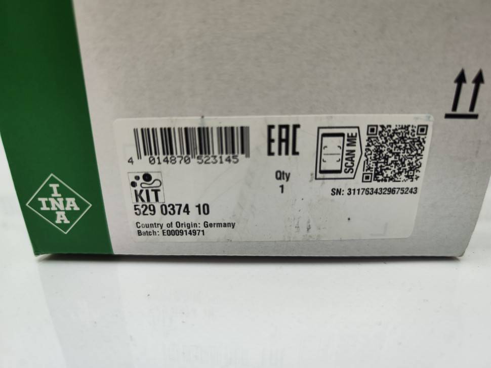 Ремень приводной, комплект с роликом Вольво XC90 II \\ дизель \\ INA 529 0374 10