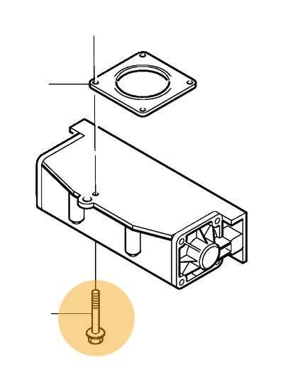 Болт дросселя \\ VOLVO Original 982769