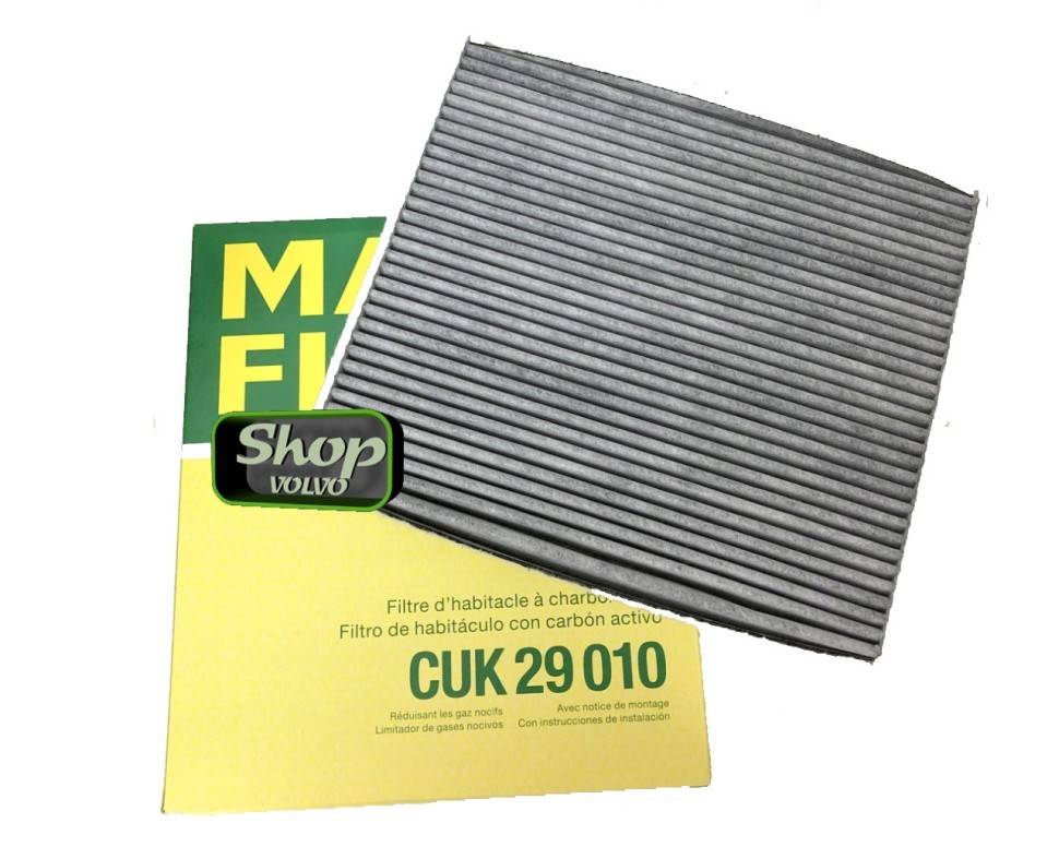 Фильтр салона VOLVO XC40 C40 \\ угольный \\ MANN-FILTER CUK29010