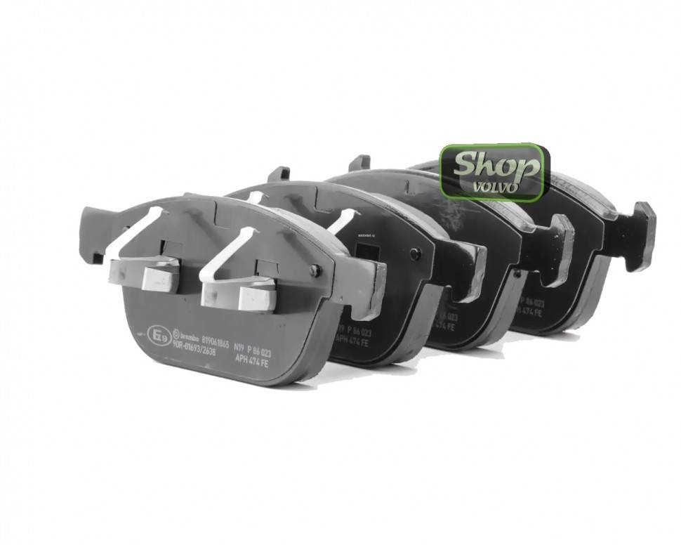 Колодки тормозные передние 17&quot; VOLVO ХС60, XC90 \\ Brembo P86023