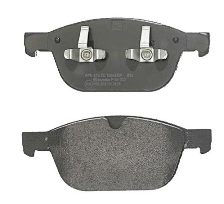 Колодки тормозные передние 17" VOLVO ХС60, XC90 \\ Brembo P86023