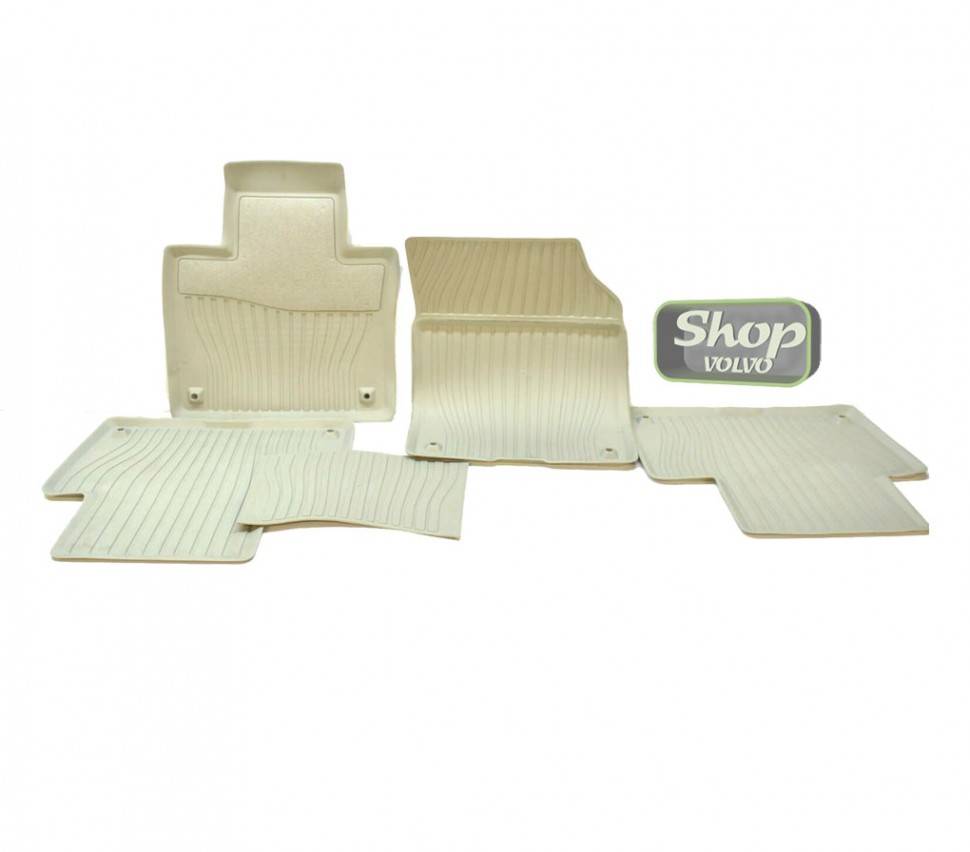 Коврики салонные резиновые Blond VOLVO XC90 II \\ VOLVO Original 32261236